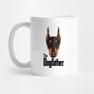 Home Security Doberman The Dogfather Mug